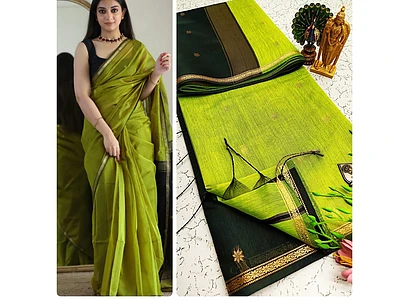 Maheshwari Cotton saree